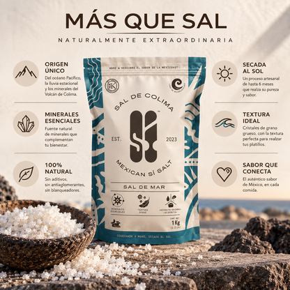 Sal de Mar Artesanal 1kg