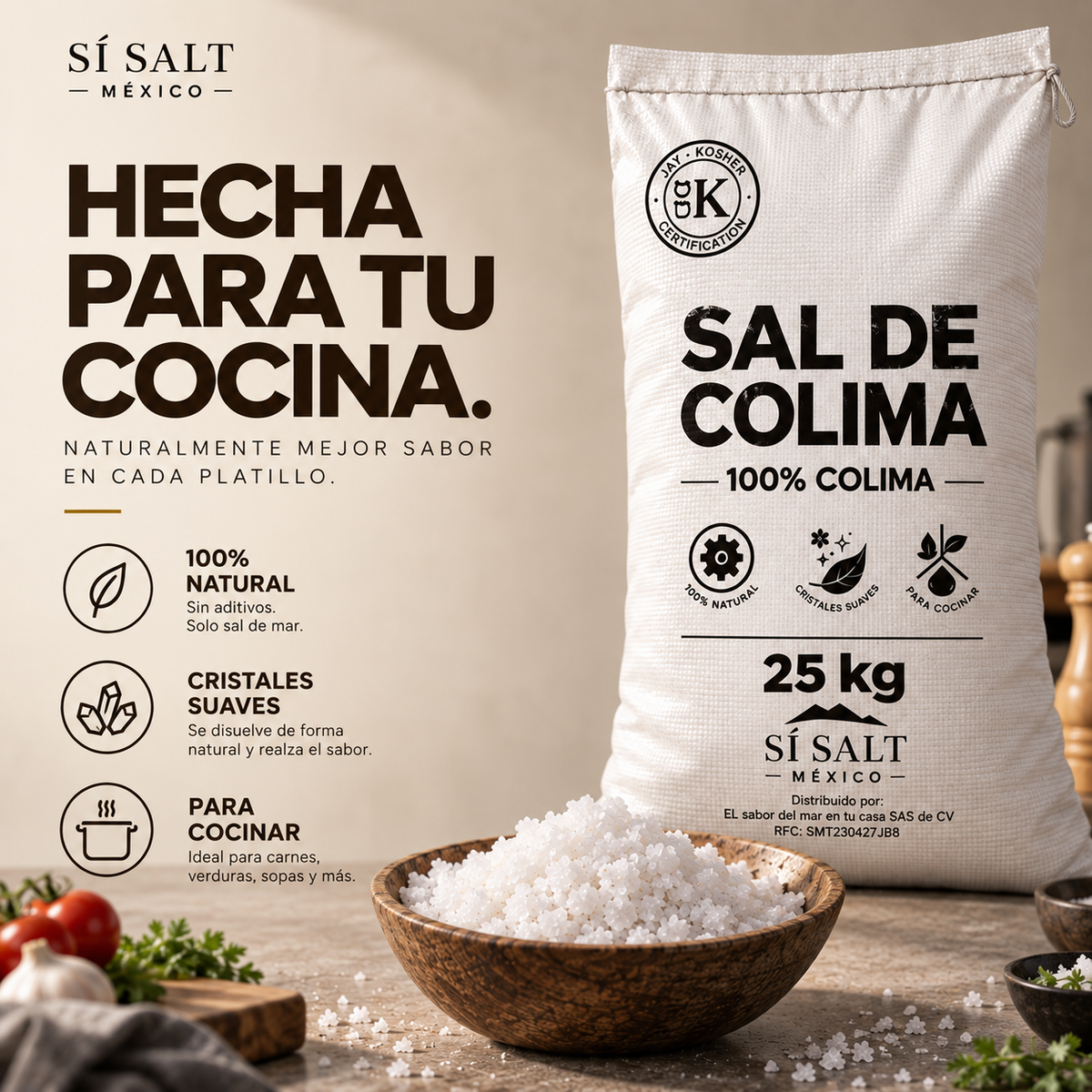 25kg Sal de Colima