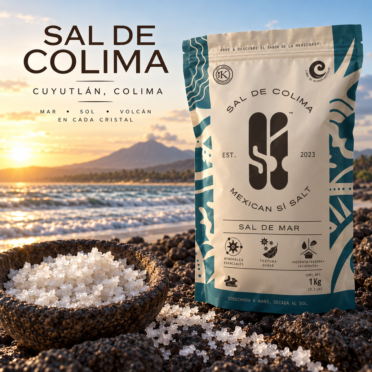 Sal de Mar Artesanal 1kg