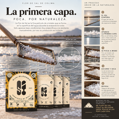 Flor de Sal de Colima 510g