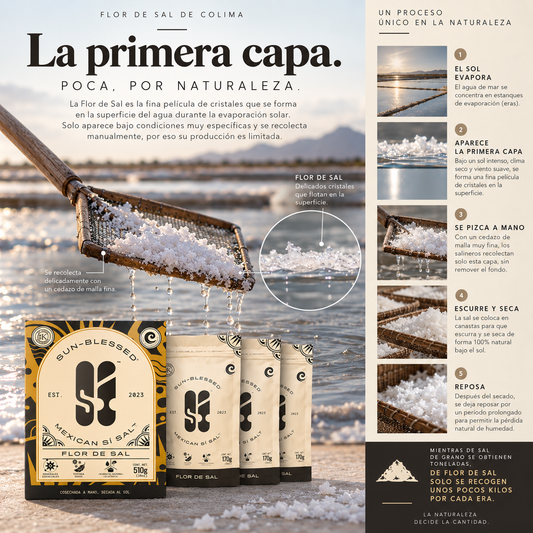 Flor de Sal de Colima 510g
