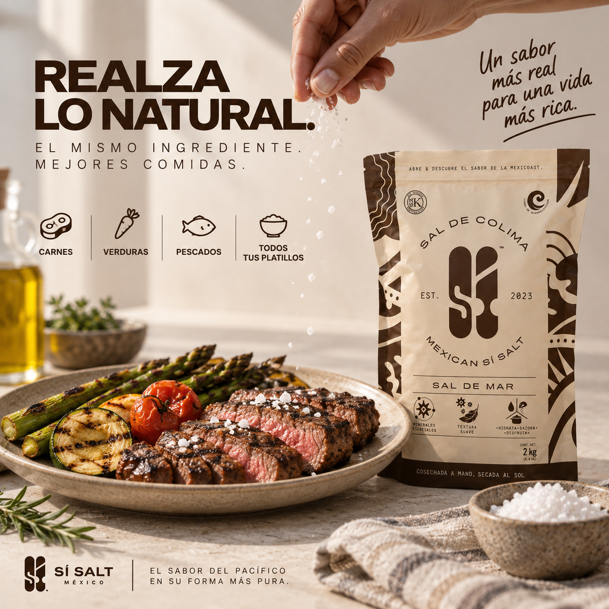 Sal de Mar Natural 2kg